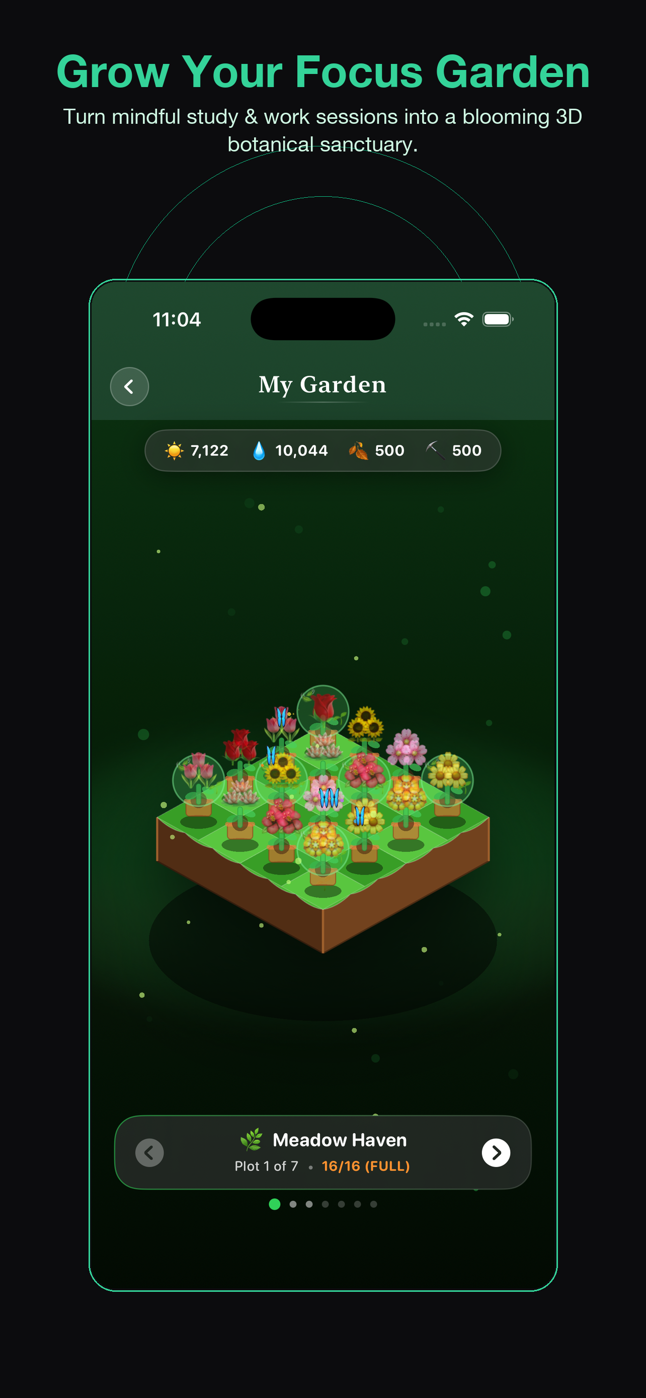 Grow Focus 3D Botanical Sanctuary