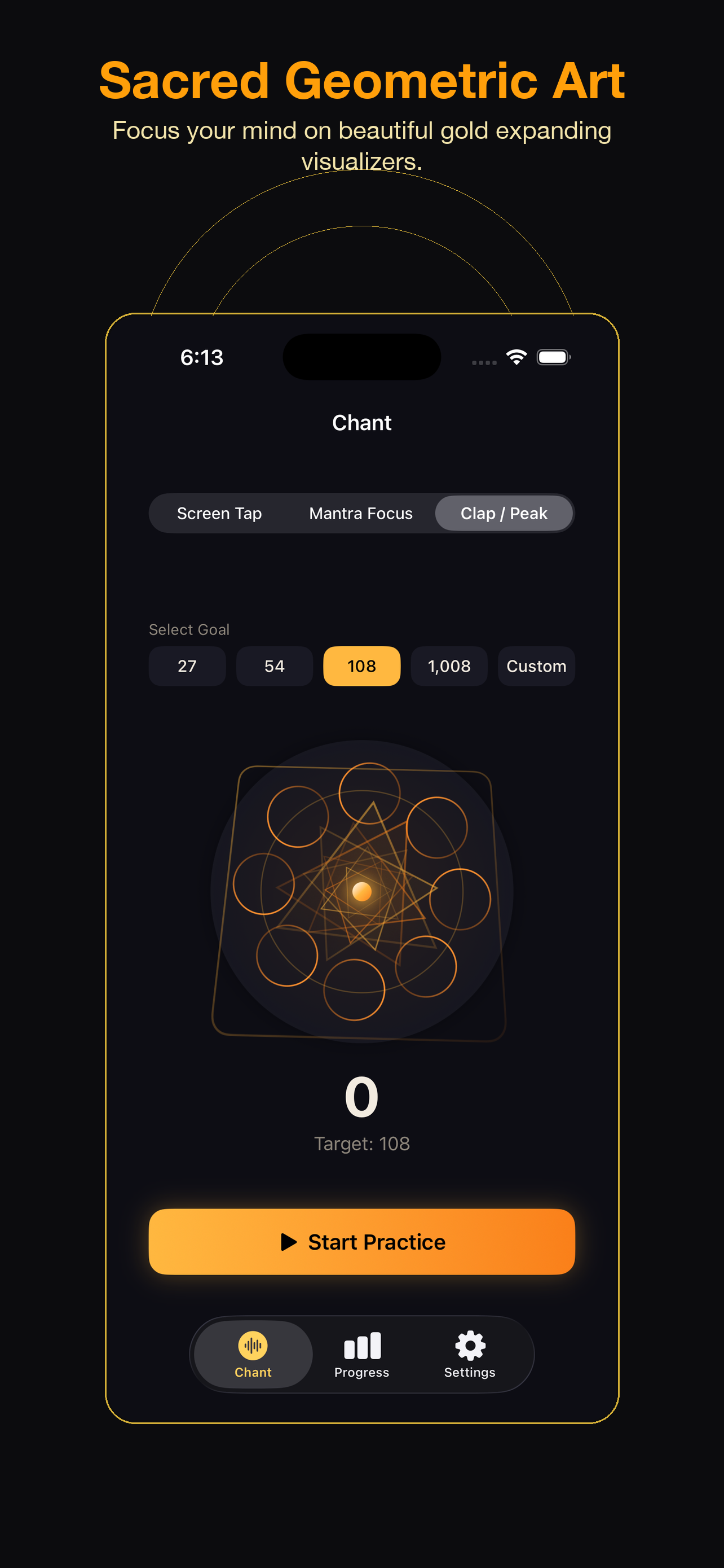 Sacred Geometry Art Screen